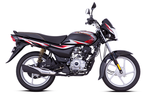 Bajaj Platina 100 Black Red