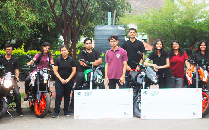 Bajaj Off-Road Campus Winners