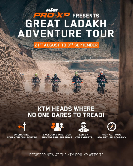 Ktm- Ladakh Adventure Tour